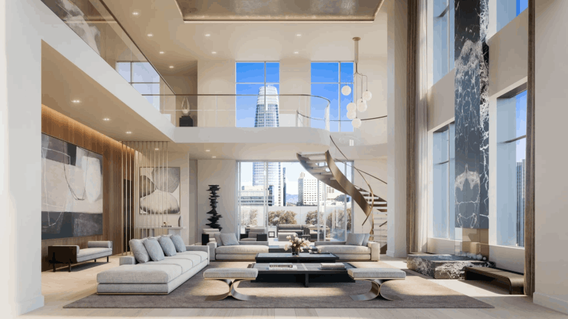 Modern luxury home interior